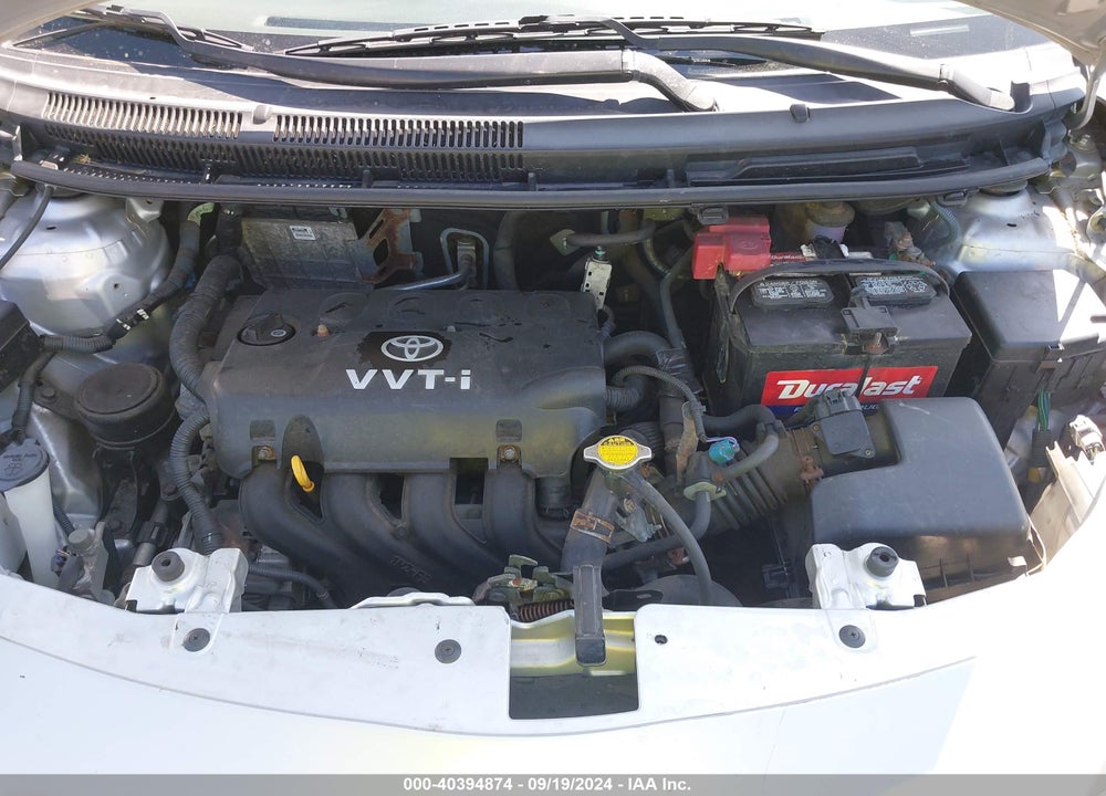 2008 TOYOTA YARIS VIN: JTDBT903981218412