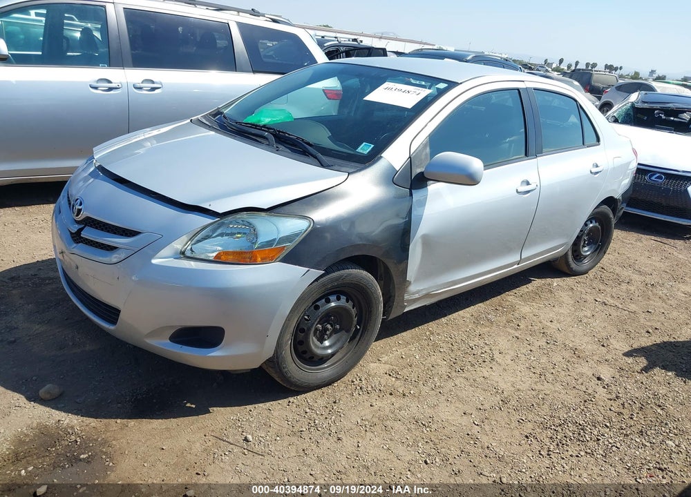2008 TOYOTA YARIS VIN: JTDBT903981218412