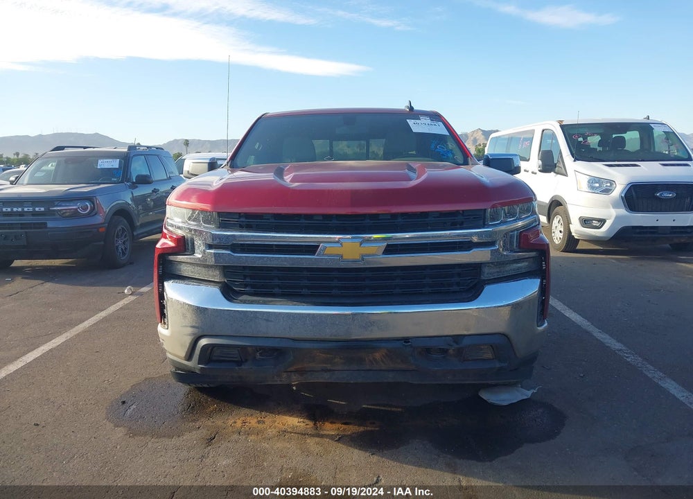 2019 CHEVROLET SILVERADO 1500 LT VIN: 1GCRYDED5KZ338690