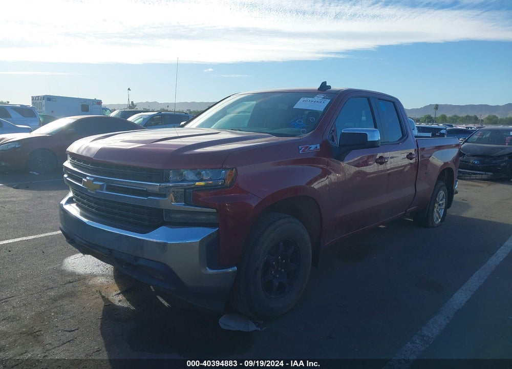 2019 CHEVROLET SILVERADO 1500 LT VIN: 1GCRYDED5KZ338690