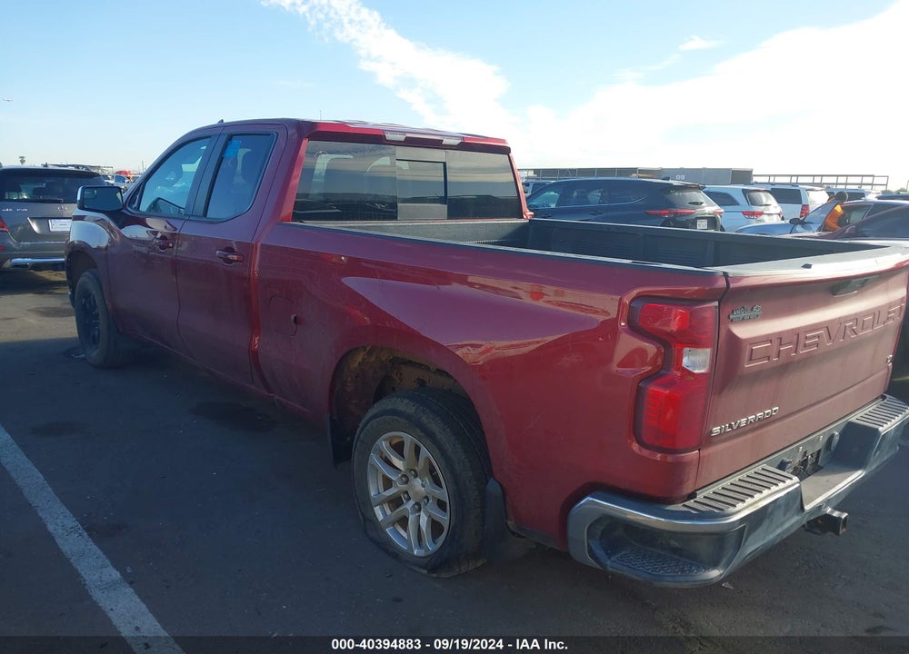 2019 CHEVROLET SILVERADO 1500 LT VIN: 1GCRYDED5KZ338690
