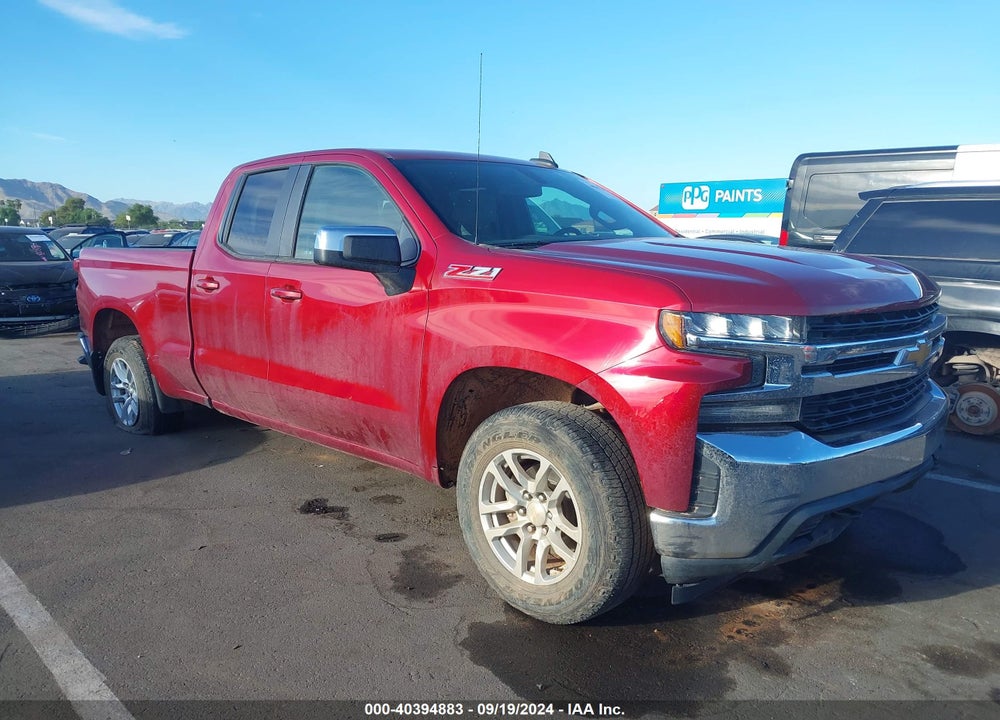 2019 CHEVROLET SILVERADO 1500 LT VIN: 1GCRYDED5KZ338690