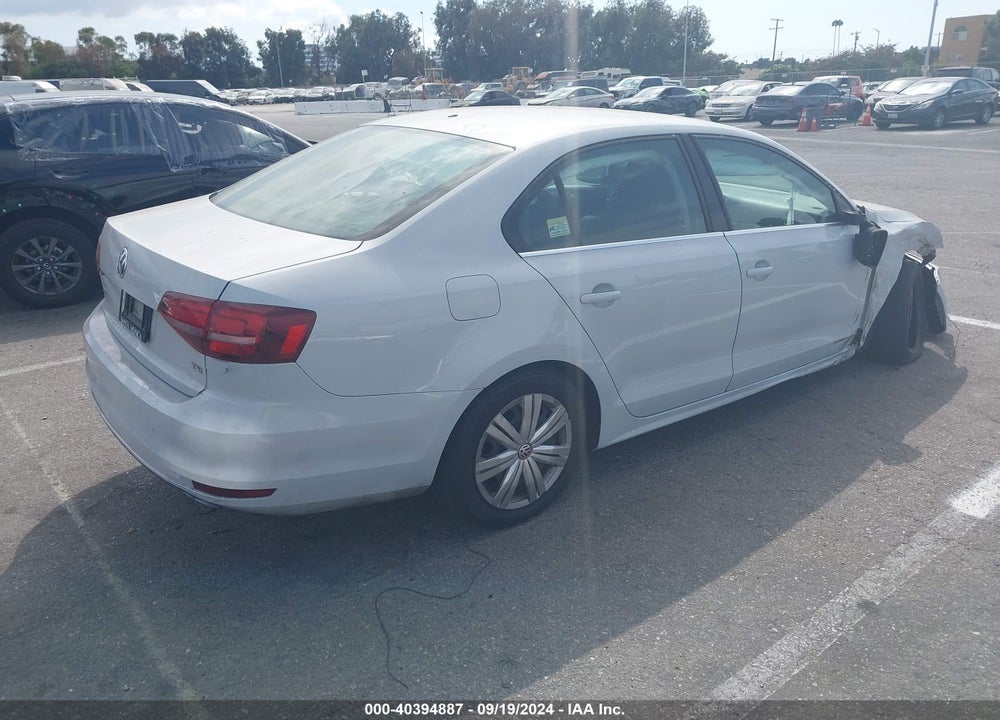 2017 VOLKSWAGEN JETTA 1.4T S VIN: 3VW2B7AJ7HM284509