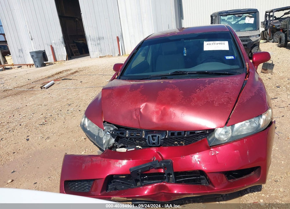 2010 HONDA CIVIC LX VIN: 2HGFA1F51AH538530