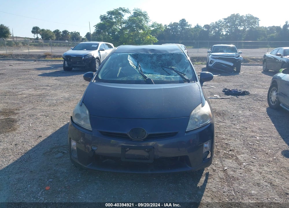 2011 TOYOTA PRIUS THREE VIN: JTDKN3DU2B0267281