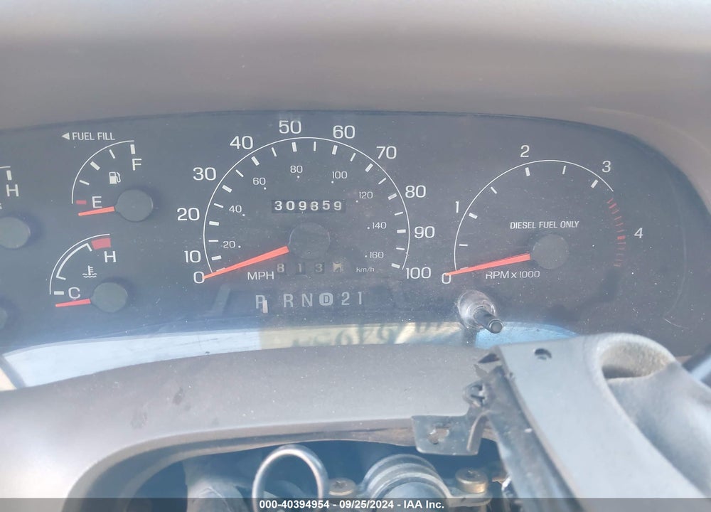 2001 FORD F 350 VIN: 1FTWW32F61EC49936