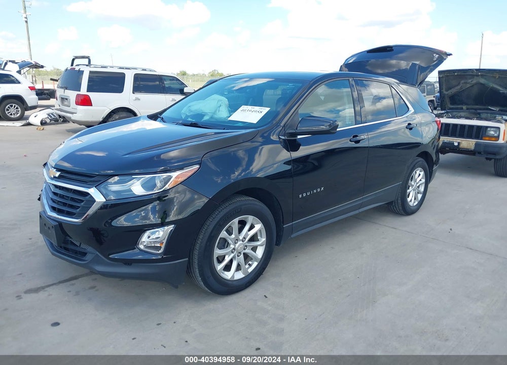 2020 CHEVROLET EQUINOX FWD LT 1.5L TURBO VIN: 2GNAXKEVXL6237629