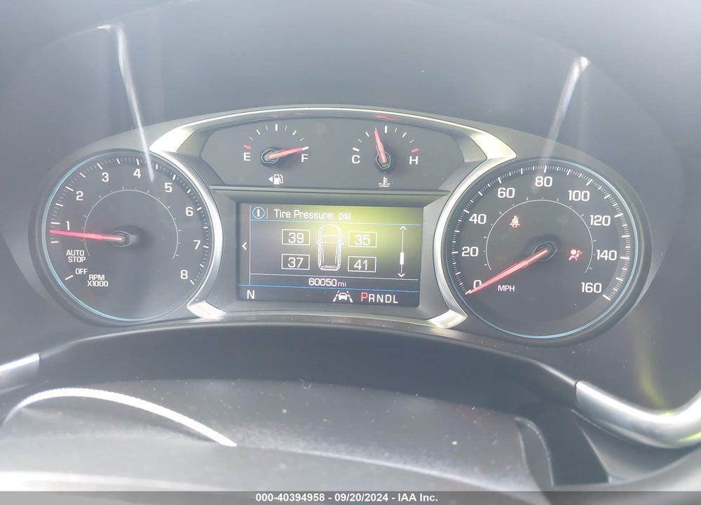 2020 CHEVROLET EQUINOX FWD LT 1.5L TURBO VIN: 2GNAXKEVXL6237629