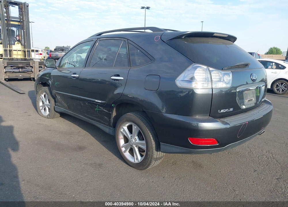 2008 LEXUS RX 400H VIN: JTJHW31U382070190