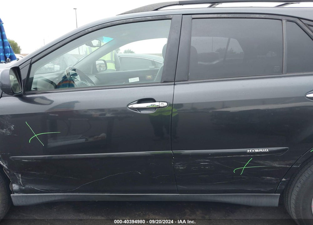 2008 LEXUS RX 400H VIN: JTJHW31U382070190