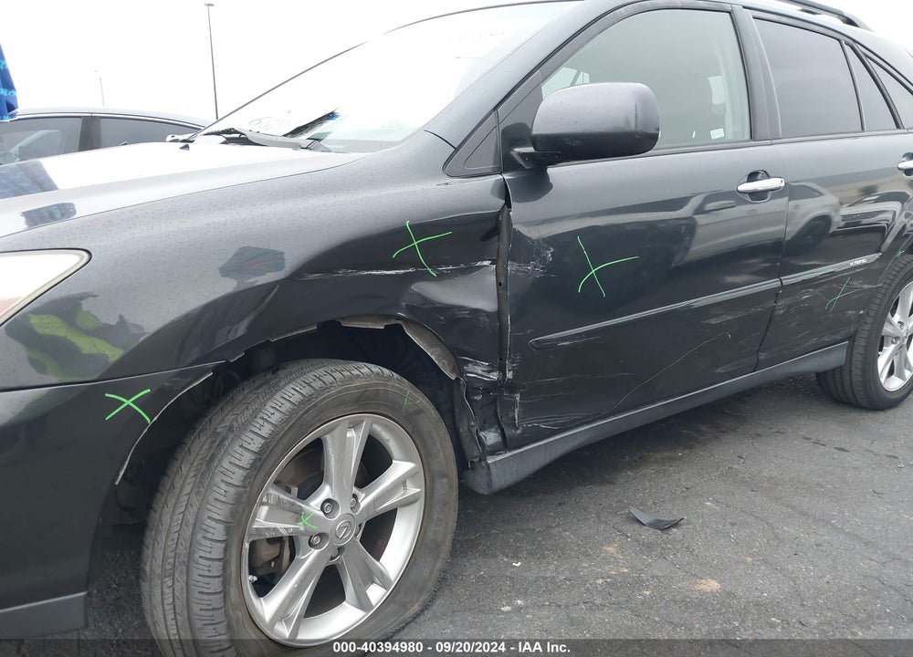 2008 LEXUS RX 400H VIN: JTJHW31U382070190