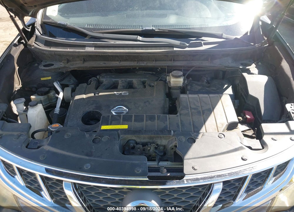 2011 NISSAN MURANO SV VIN: JN8AZ1MU5BW062642
