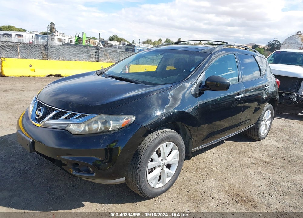 2011 NISSAN MURANO SV VIN: JN8AZ1MU5BW062642