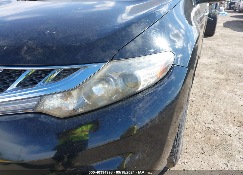 2011 NISSAN MURANO SV VIN: JN8AZ1MU5BW062642