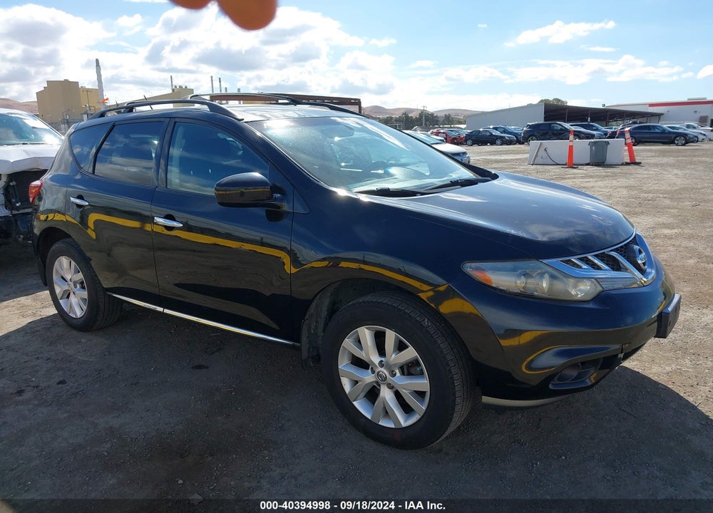 2011 NISSAN MURANO SV VIN: JN8AZ1MU5BW062642