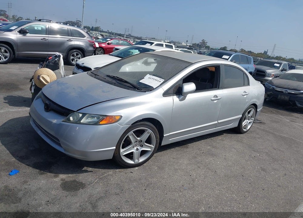 2008 HONDA CIVIC LX VIN: 2HGFA165X8H343066