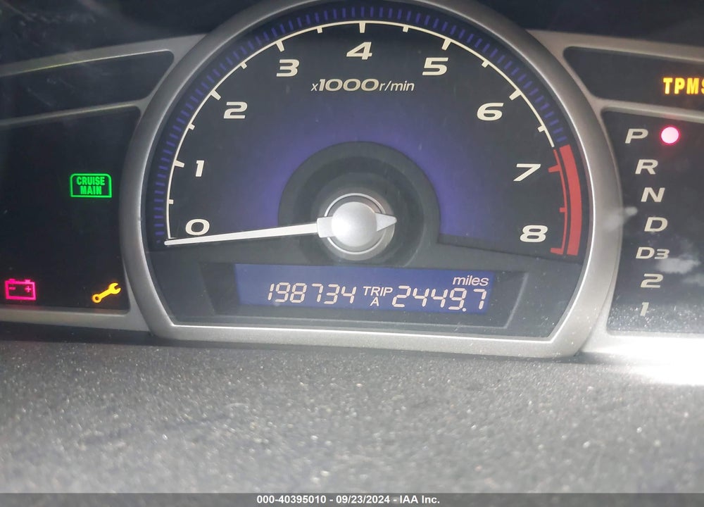 2008 HONDA CIVIC LX VIN: 2HGFA165X8H343066