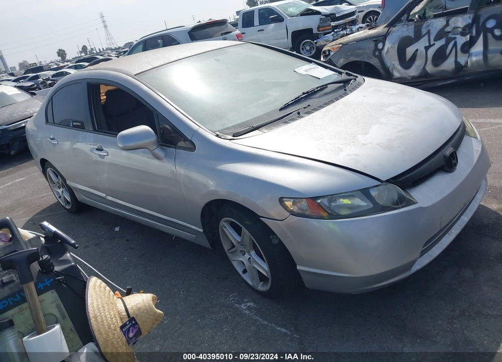 2008 HONDA CIVIC LX VIN: 2HGFA165X8H343066