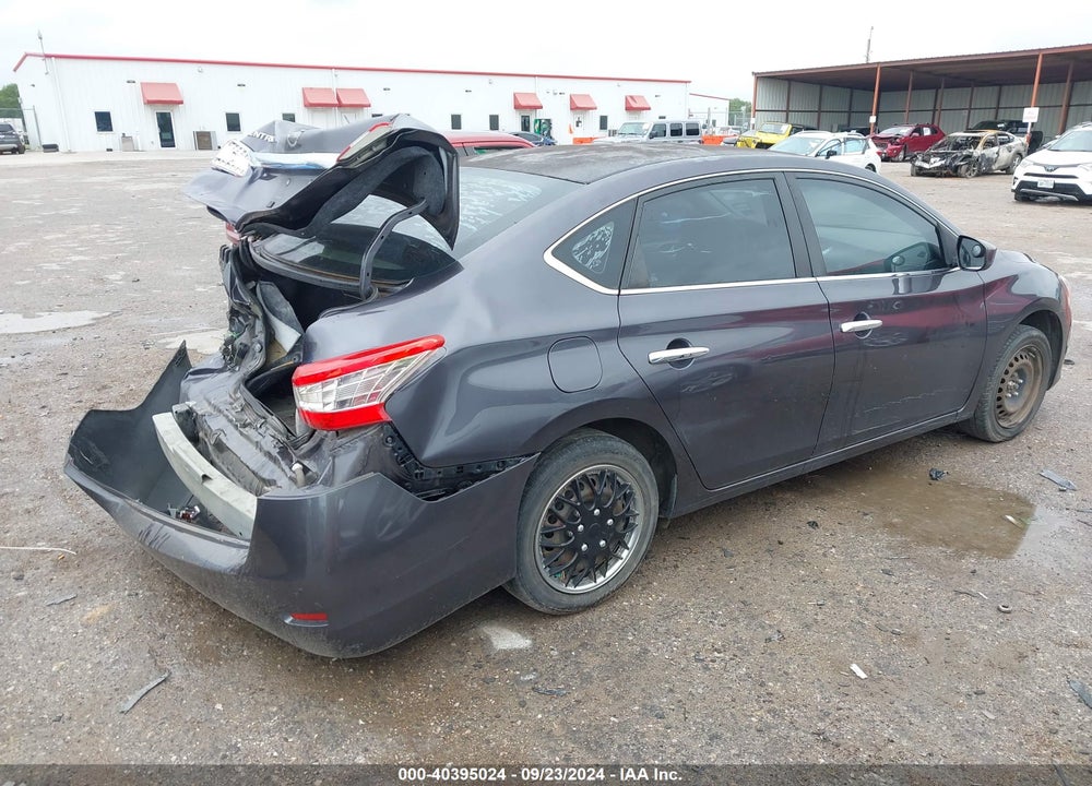 2014 NISSAN SENTRA S VIN: 3N1AB7AP9EY250226
