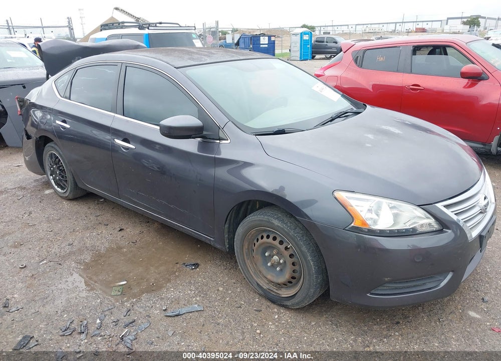 2014 NISSAN SENTRA S VIN: 3N1AB7AP9EY250226