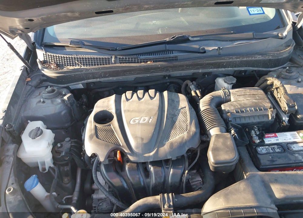 2013 HYUNDAI SONATA GLS VIN: 5NPEB4AC5DH556412