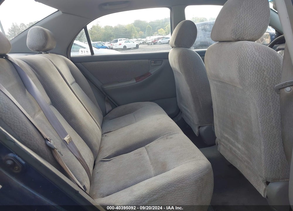 2003 TOYOTA COROLLA LE VIN: 2T1BR38E83C070985