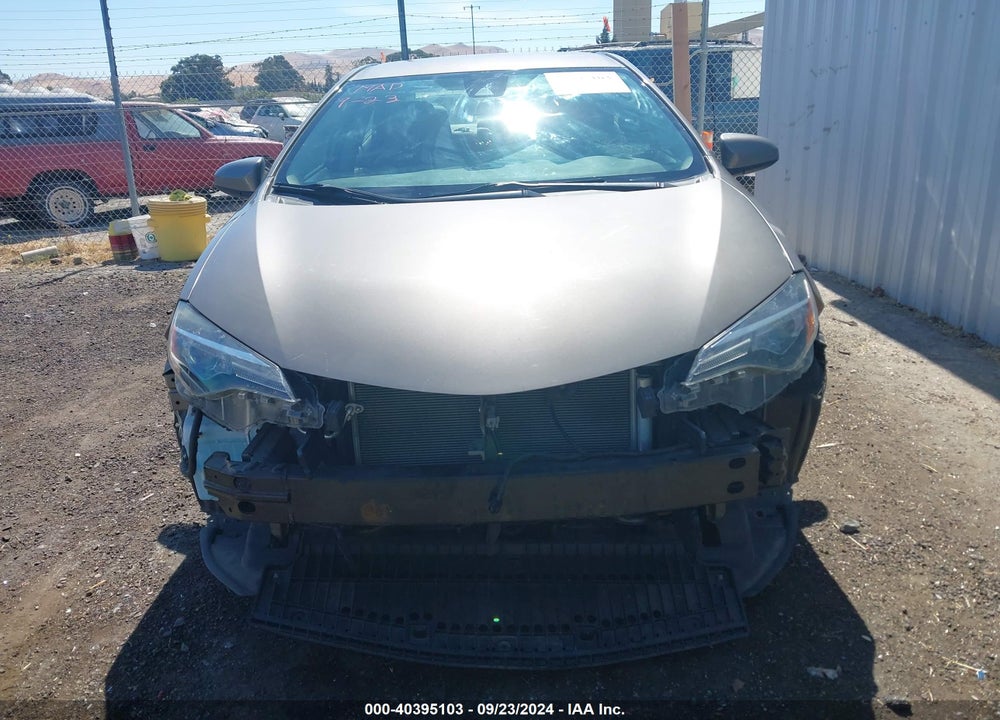 2017 TOYOTA COROLLA LE ECO VIN: 5YFBPRHE9HP645515