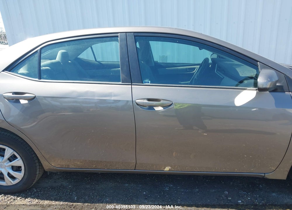 2017 TOYOTA COROLLA LE ECO VIN: 5YFBPRHE9HP645515