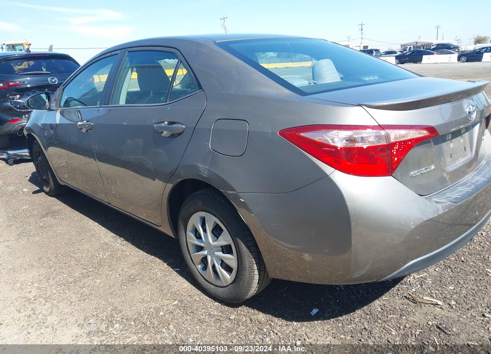 2017 TOYOTA COROLLA LE ECO VIN: 5YFBPRHE9HP645515