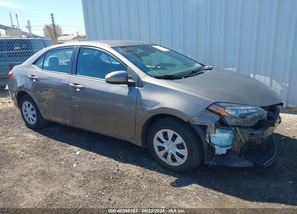 2017 TOYOTA COROLLA LE ECO VIN: 5YFBPRHE9HP645515