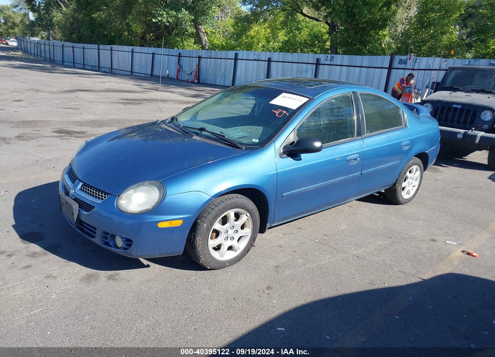 2003 DODGE NEON SXT VIN: 1B3ES56C93D148807