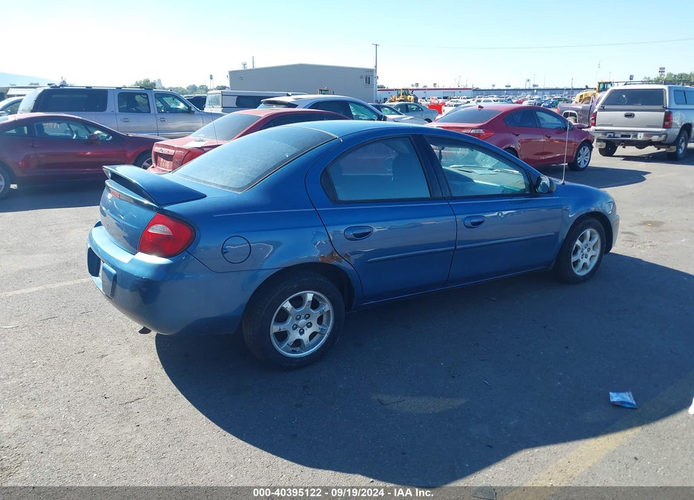 2003 DODGE NEON SXT VIN: 1B3ES56C93D148807