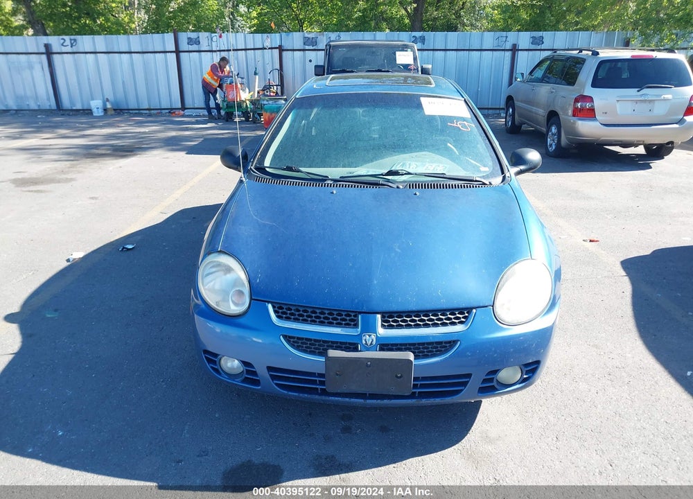 2003 DODGE NEON SXT VIN: 1B3ES56C93D148807