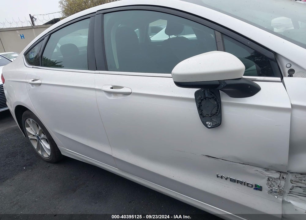 2019 FORD FUSION HYBRID SE VIN: 3FA6P0LU7KR200290