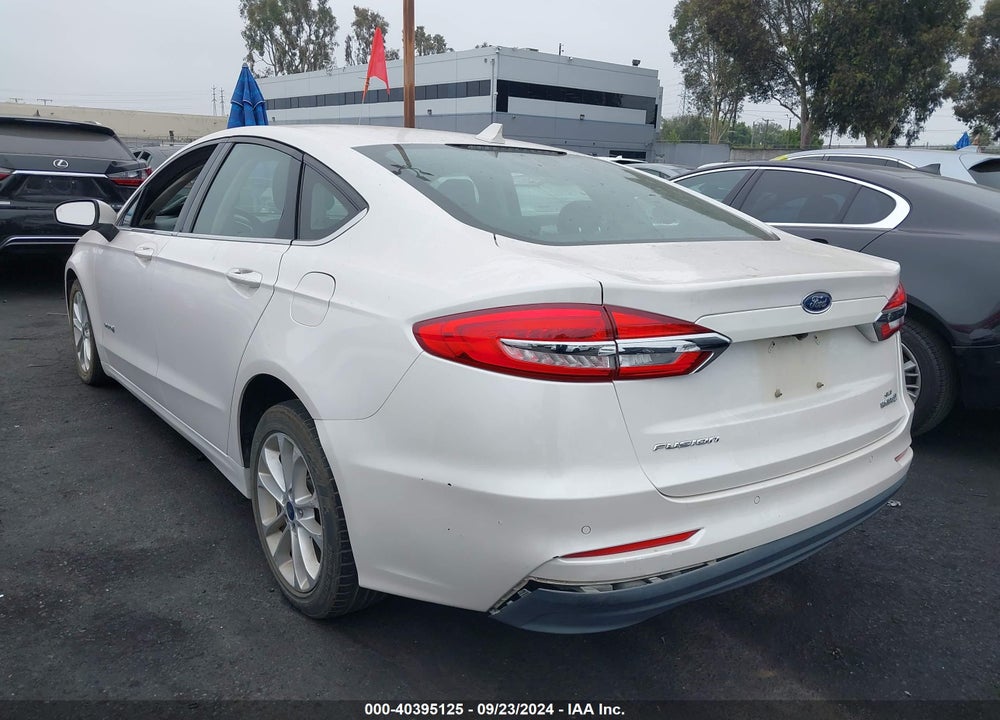 2019 FORD FUSION HYBRID SE VIN: 3FA6P0LU7KR200290