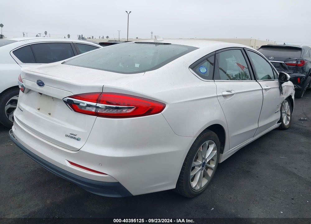 2019 FORD FUSION HYBRID SE VIN: 3FA6P0LU7KR200290