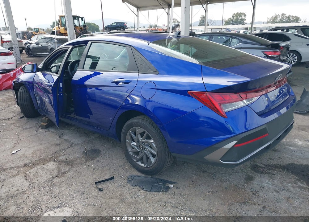 2024 HYUNDAI ELANTRA HYBRID BLUE VIN: KMHLM4DJ3RU094601