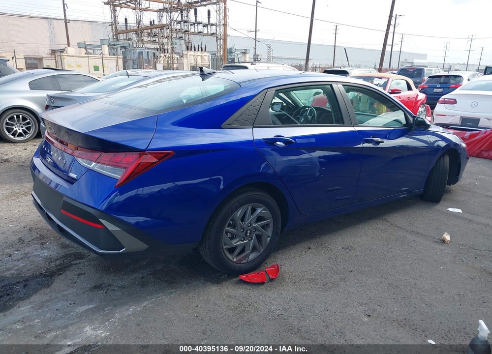 2024 HYUNDAI ELANTRA HYBRID BLUE VIN: KMHLM4DJ3RU094601