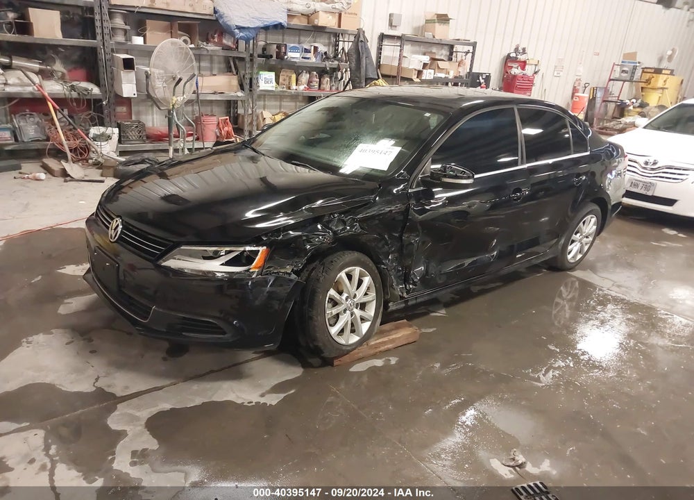 2014 VOLKSWAGEN JETTA 1.8T SE VIN: 3VWD07AJ2EM444676