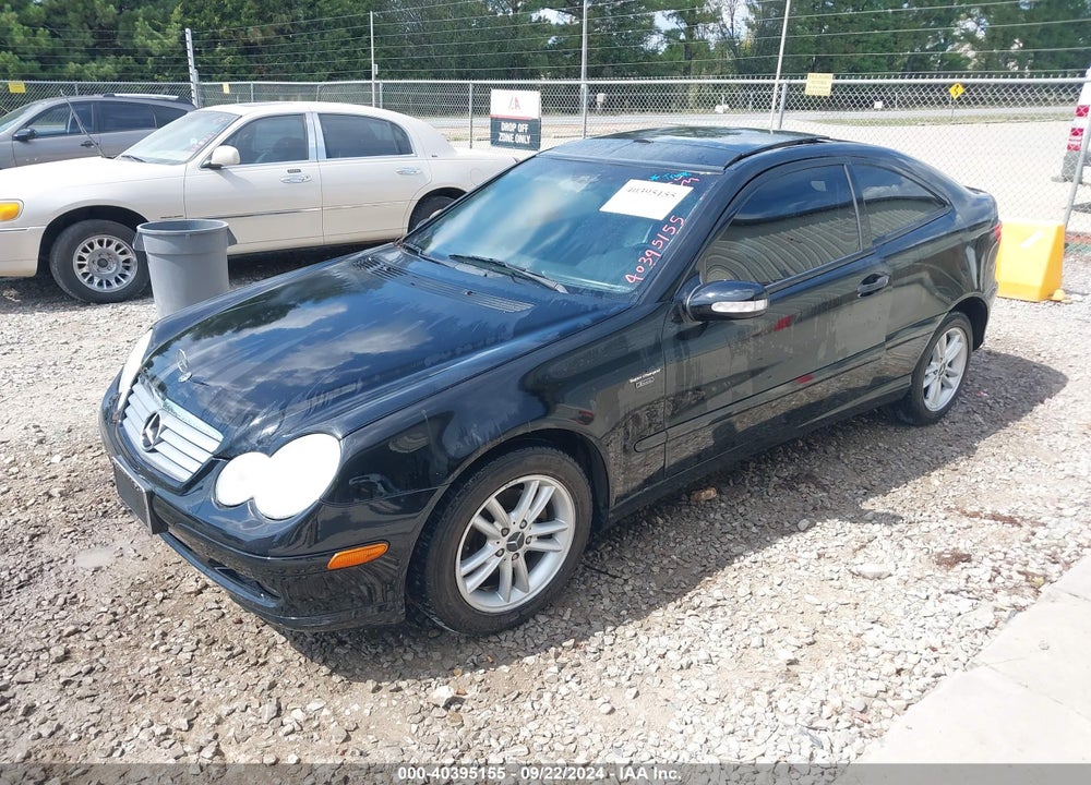2003 MERCEDES-BENZ C 230 KOMPRESSOR SPORT VIN: WDBRN40J03A451581