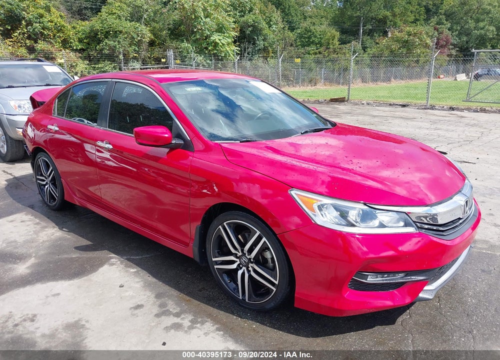 2017 HONDA ACCORD SPORT VIN: 1HGCR2F56HA000626