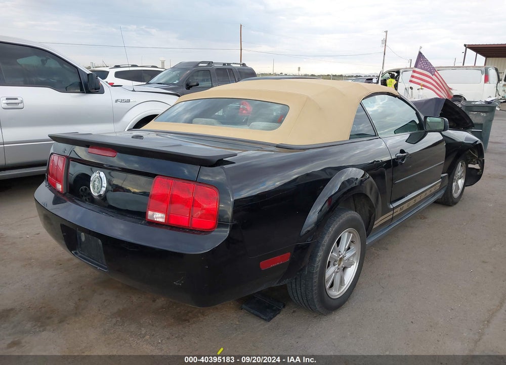 2007 FORD MUSTANG V6 DELUXE/V6 PREMIUM VIN: 1ZVFT84N375296129