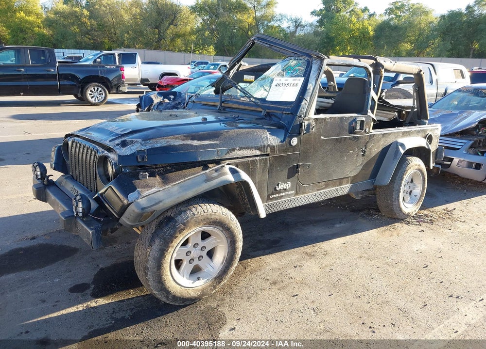 2006 JEEP WRANGLER UNLIMITED VIN: 1J4FA44S36P730215