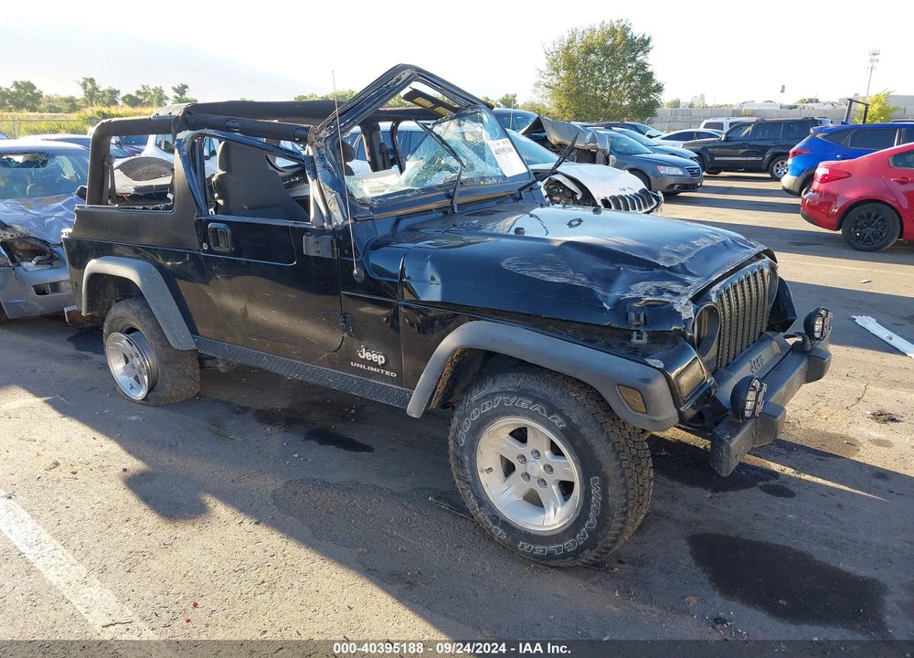 2006 JEEP WRANGLER UNLIMITED VIN: 1J4FA44S36P730215