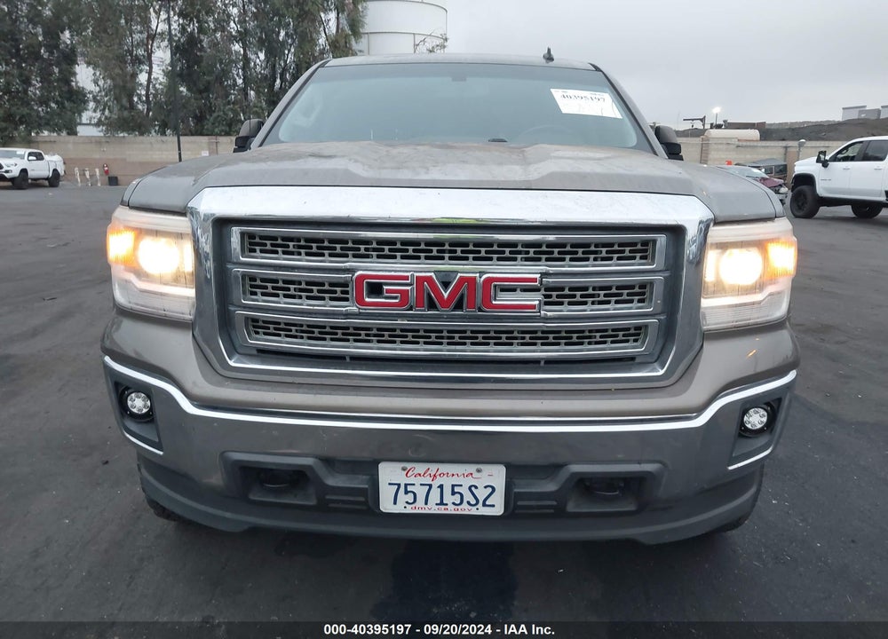 2014 GMC SIERRA 1500 SLE VIN: 3GTP1UEC5EG135113