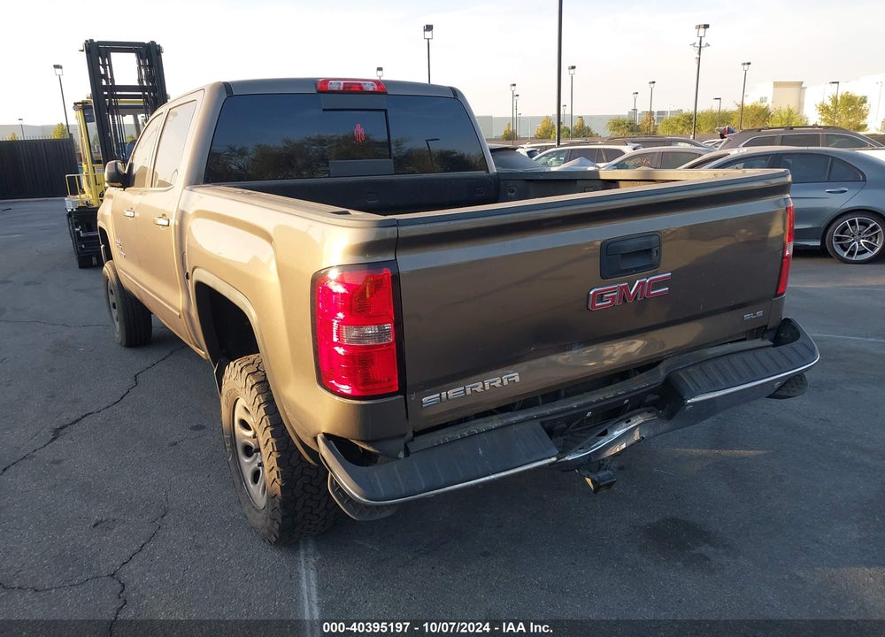 2014 GMC SIERRA 1500 SLE VIN: 3GTP1UEC5EG135113