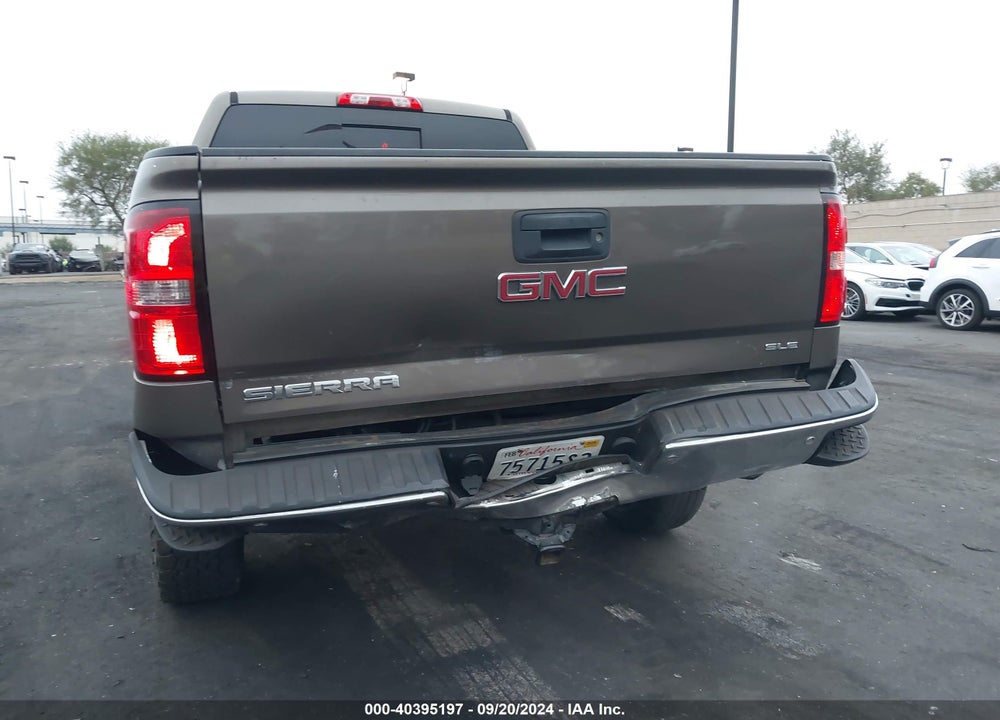 2014 GMC SIERRA 1500 SLE VIN: 3GTP1UEC5EG135113
