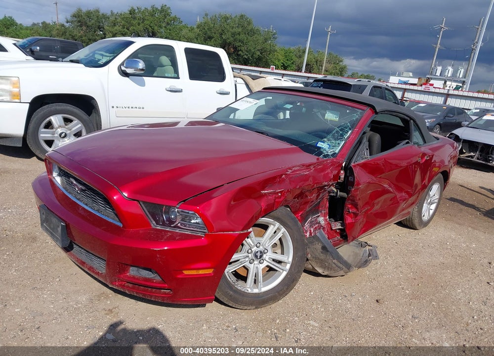 2014 FORD MUSTANG V6 VIN: 1ZVBP8EM3E5217175