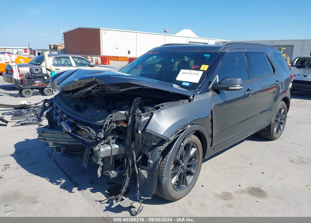 2017 FORD EXPLORER XLT VIN: 1FM5K7D87HGA32774