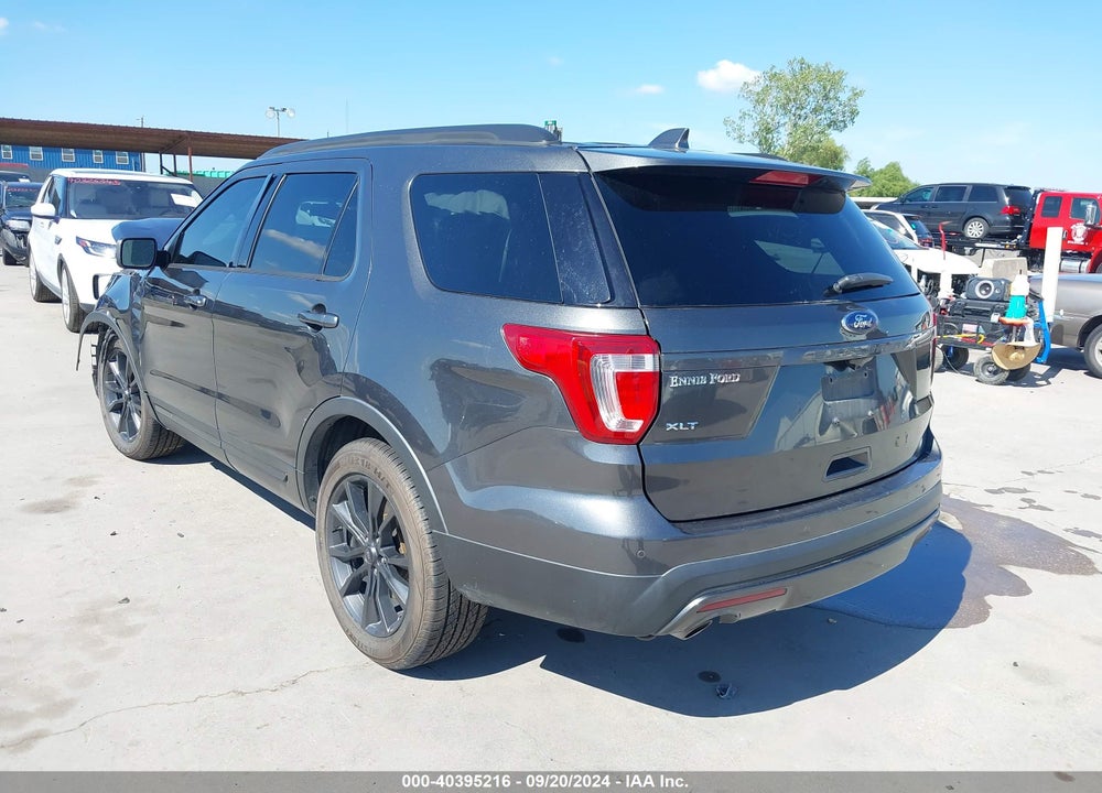 2017 FORD EXPLORER XLT VIN: 1FM5K7D87HGA32774